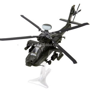 Modelo de Helicóptero Apache de Aleación Fundida a Presión a Escala 1:72, Modelo de Simulación - Product Image 3