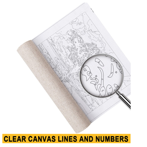 Kit di pittura con i numeri del paesaggio per adulti-vigna da te al <span class=keywords><strong>tramonto</strong></span> 16x20 pollici, regali di arte della campagna senza cornice - Product Image 5