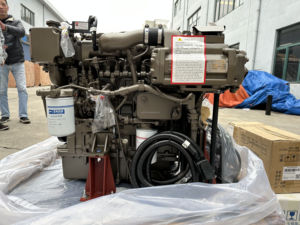 Moteur diesel marin Yuchai YC4FA130L-C20 130 CV avec propulsion par jet d'eau, moteur embarqué à rampe commune pour yacht - Product Image 4