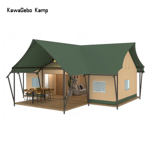 Yumuq pvdf bao gồm cấu trúc gỗ tùy chỉnh sang trọng Safari khách sạn retort Lodge tente với phòng ngủ - Product Image 2