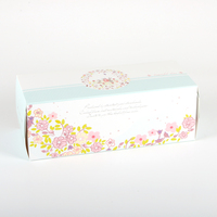 Boîte de rangement en papier pour pâtisserie, gâteau, burger, pizza, de style tiroir, à double paroi, résistante à la graisse, portable, épaisse, prix d'usine