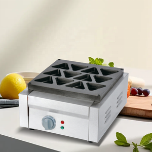 Venta caliente Chef Prosentials Equipo de cocina comercial Antiadherente Triángulo eléctrico Obanyaki Waffle Maker 2500W 1 año de garantía - Product Image 4