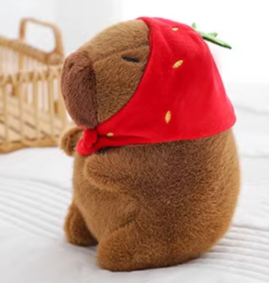 Section turban chapeau fraise 18cm