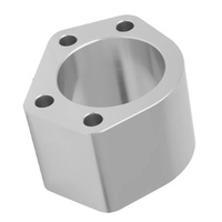 Entretoises de rotule usinées CNC en aluminium de précision sur mesure pour C10