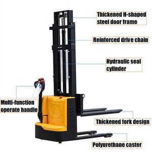 Apiladores de palés eléctricos personalizados Precio Apilador de palés eléctrico completo con batería de gran capacidad - Product Image 2
