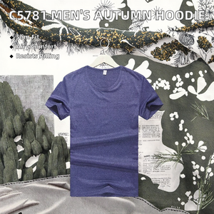 Pull à capuche brodé d'automne pour hommes, col respirant, manches longues, coupe ajustée, motif solide, disponible en tissu Worsteden XS XL - Product Image 3