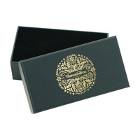 Boîtes de rangement pour bijoux avec grand espace bague collier logo personnalisé petite boîte à bijoux rectangulaire en carton portable
