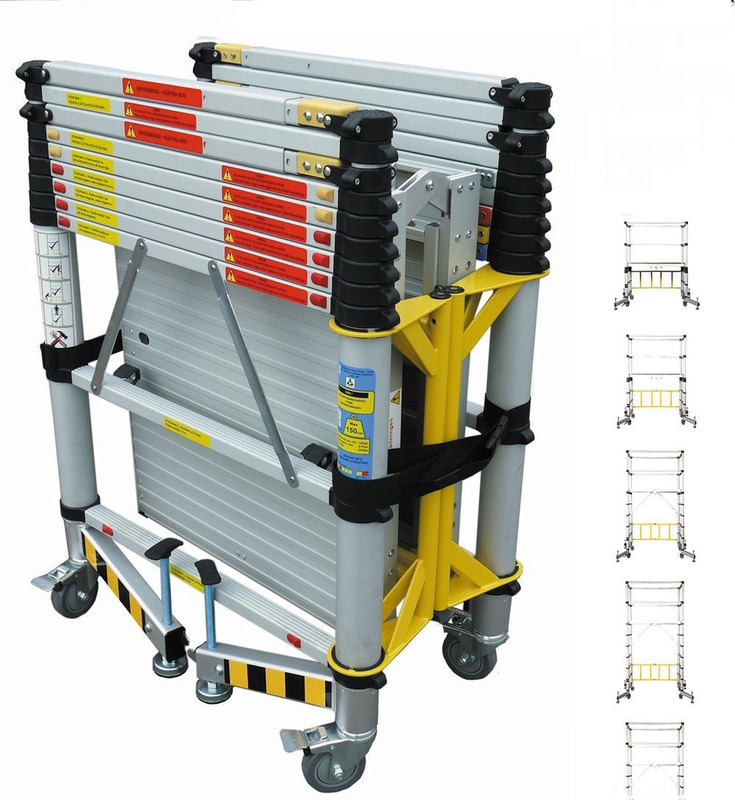 Telescopic Scaffold Aluminums Safeway Scaffolding Used