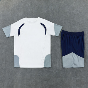 Summer Football Uniforms 26/27 Madrid Short-sleeved Training uniform set European football Jersey Breathable Polyester - Product Image 2