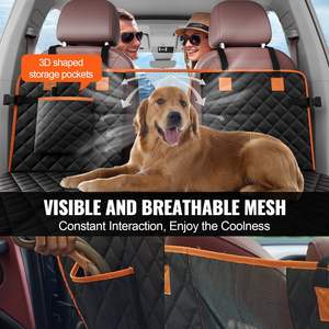 DB Wholesale 51.2 X 27.6 in Waterproof Dog <b>Car</b> Seat <b>Cover</b> 600D Oxford Material with Solid Animal Pattern for SUV and Cats - Product Image 6