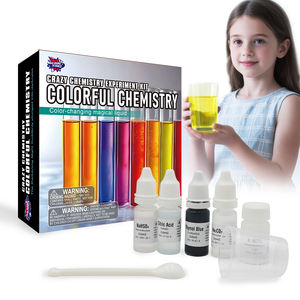Kit scientifique pour enfants <span class=keywords><strong>Crazy</strong></span> Color Chemistry Set STEM, expériences, jouets éducatifs, formes géométriques, cool, unisexe, Noël, anniversaire - Product Image 2