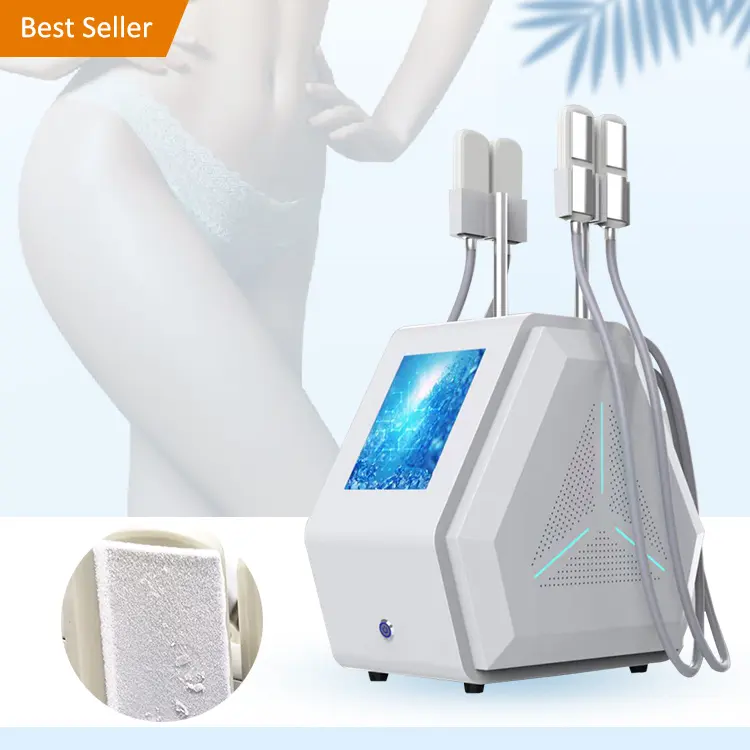 Badan portabel kontur papan dingin Cryoskin EMS RF termal Cryoslimming pendingin dingin perangkat mesin penurun berat badan pro Cryolipo