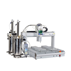 Dispensador de robot de pegamento de fusión en caliente de 220V y 30ml con componentes de núcleo de rodamiento de Motor PLC 1 año de garantía de servicio pesado - Product Image 1