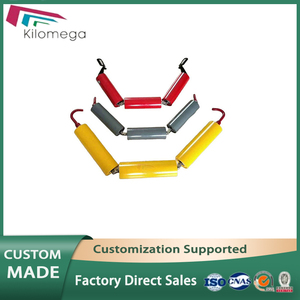 Tùy chỉnh máng thép tàu sân bay <span class=keywords><strong>idler</strong></span> Điều kiện Mới khai thác máng làm biếng mang Con lăn mang con lăn - Product Image 3