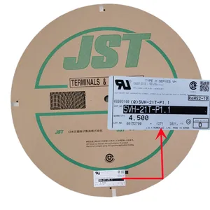 Véritable connecteur VH Contact JST SVH-21T-P1.1 fil à carte à sertir 3.96mm pas 18-22 AWG Terminal en Stock