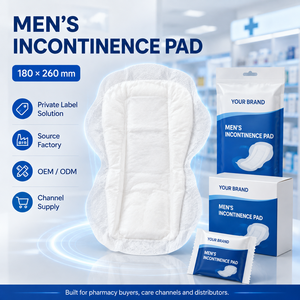 Fabricante de Forros para Camillas de Examen, Almohadillas para Cuidado de Adultos, Almohadillas para Incontinencia Masculina 360 a Prueba de Fugas, <span class=keywords><strong>Protectores</strong></span> Anatómicos Absorbentes para Hombres - Product Image 2
