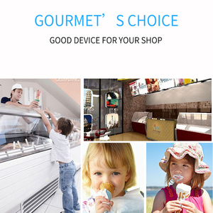 GQ-PF2R Guangdong Nueva Máquina Eléctrica Portátil de Un Solo Recipiente y 6 Cubetas para Helado Frito / Máquina de Rollos de Helado Instantáneo / Helado Frito - Product Image 6