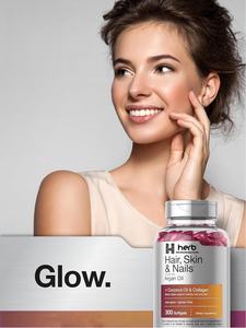 แคปซูลคอลลาเจนแบบ OEM/ODM ผลิตภัณฑ์เสริมอาหารเพื่อสุขภาพผิวขาวใส บำรุงผม ผิว และเล็บ - Product Image 5