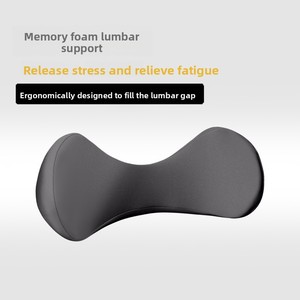 Soporte Lumbar para Coche, Protector de Coxis con Relleno de Espuma Viscoelástica, Material de Poliéster Transpirable - Diseño Delgado para Respaldo de Asiento, Ideal para Comercio Transfronterizo - Product Image 2