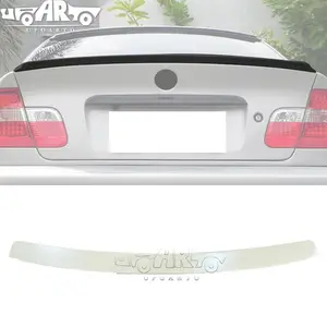 Professional Car Spoilers Factory Outlet ABS Plastic Carbon Fiber Rear Ducktail Boot Spoiler For BMW 3 Series E46 M3 1998-2006
