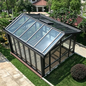 Veranda Moderna in Lega di Alluminio di Alta Qualità, Vetro Temperato Doppio, Facile Installazione, per Cortile e Fattoria, Direttamente dalla Fabbrica - Product Image 1
