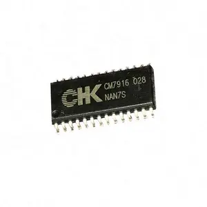 Elektronik bileşenler Cm7916 yama 28 ayak indüksiyon ocak Cpu çip tek entegre devre Cm7916-028