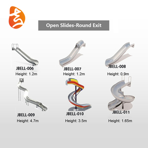 Thiết Kế Mới Mẫu Giáo Trẻ Em Sân Chơi Ngoài Trời Thép Không Gỉ Slides, An Toàn Trẻ Em Bên Ngoài Sân Chơi Trượt Thiết Bị - Product Image 6