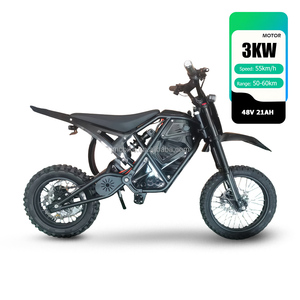 Motocicleta Eléctrica Todoterreno de 3000W, 48V 21Ah, Potente <span class=keywords><strong>Motocross</strong></span>, Alta Velocidad 55km/h, para Adultos y Niños, Venta Profesional - Product Image 1