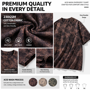 เสื้อยืดโอเวอร์ไซส์ผ้าคอตตอนหนานุ่มสไตล์วินเทจสตรีทแวร์ พิมพ์ลายกราฟิกตามสั่งแบบ OEM - Product Image 2