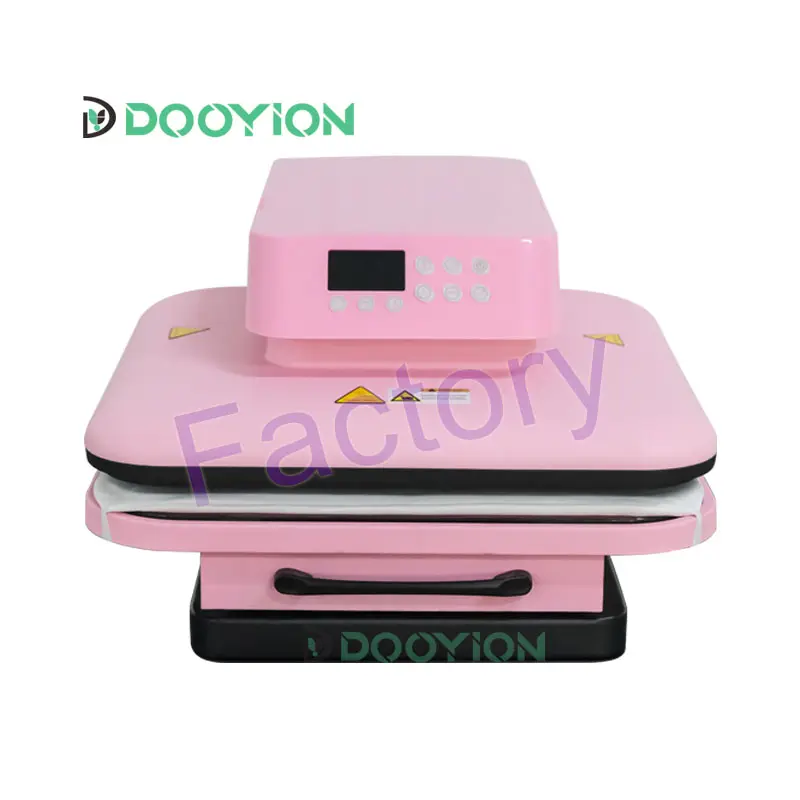 Factory Price New model automatic electric Heat Press Machines Work with DTF Printing for T Shirt Clothes Transfer