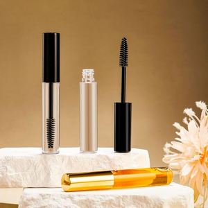 Wholesale 10ml Empty Mascara Tube Screw Cap Cosmetic Container Screen Printed <b>Rubber</b> Inner Black Sample - Product Image 4