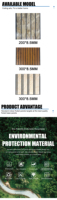 Panneau mural 3D rainuré en PVC de haute qualité Ceilingarts, style chinois, imperméable, pour décoration murale intérieure, 1 an, 8,5 mm