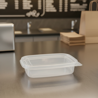 Boîte à gâteau rectangulaire jetable en PET transparent, contenant alimentaire de qualité alimentaire pour boulangerie, dessert, pâtisserie, salade, emballage à emporter