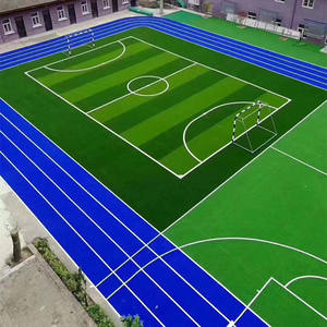 Meisen Gazon <span class=keywords><strong>Synthétique</strong></span> à Bas Prix 40mm 50mm pour Extérieur Intérieur École Football Terrain Padel Tennis Basketball Sport Gazon - Product Image 5