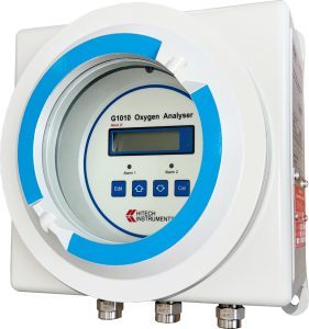 Analyseur de gaz économique standard avec détecteur d'alarme, cellule électrochimique G1010, analyseurs d'oxygène avec vanne de débitmètre - Product Image 3