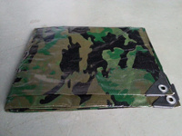Bâche en PE verte YRH Factory, bâche de camouflage en polyéthylène pour camping, chasse, abri, couverture de camion, rouleau de bâche camouflage