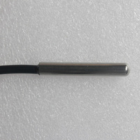Sonde de température en acier inoxydable hautement étanche ISO 4-20mA PT100/PT1000 avec montage par soudure et garantie de 2 ans