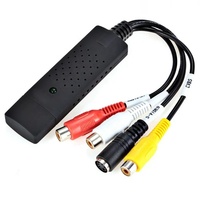 Tarjeta de captura de vídeo sin controlador USB2.0 compatible con formato PAL NTSC para colección de videovigilancia y grabación MP4.