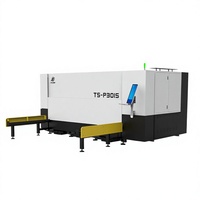 Équipement de découpe laser à plateforme unique 3015 avec tête de découpe autofocus 3000W, machine de découpe laser avec protection intégrale