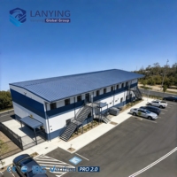 Almacén de Estructura de Acero de Múltiples Pisos, Edificio de Almacenamiento Industrial Prefabricado, Almacén de Estructura de Acero de Gran Resistencia y Gran Envergadura
