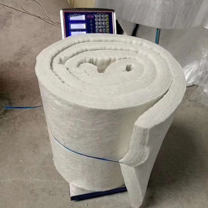 Coperta in Fibra Ceramica Agugliata - Materiale Isolante Refrattario Leggero per Tubi di Caldaie e Attrezzature per Trattamenti Termici - Product Image 3