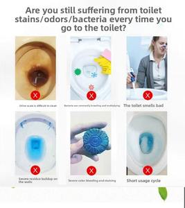 <span class=keywords><strong>Produit</strong></span> phare OEM : Désodorisant et nettoyant <span class=keywords><strong>WC</strong></span> efficace, Nettoyant automatique pour cuvettes, Bouteille de nettoyant <span class=keywords><strong>WC</strong></span> miracle à bulles bleues - Product Image 5