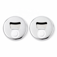 Décapsuleur promotionnel écologique de 2,25 pouces (58 mm) avec aimant pour machine à badges DIY