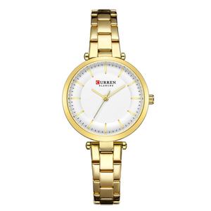 Custom Watches Logo 9054 Ladies Stainless Steel Band Sport Business Fashion Women's Quartz Waterproof Hot Selling Pointer - Product Image 5