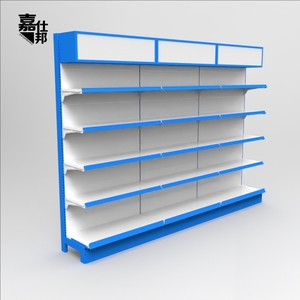 Good Quality Drugstore <strong>Pharmacy</strong> Double-sided Metal Gondola <strong>Shelf</strong> Retails Racks - Product Image 1