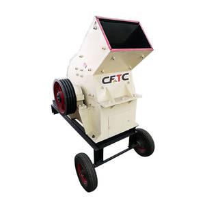 Concasseur de roche mobile diesel portable haute efficacité pour charbon, verre et minerai d'or - Product Image 1