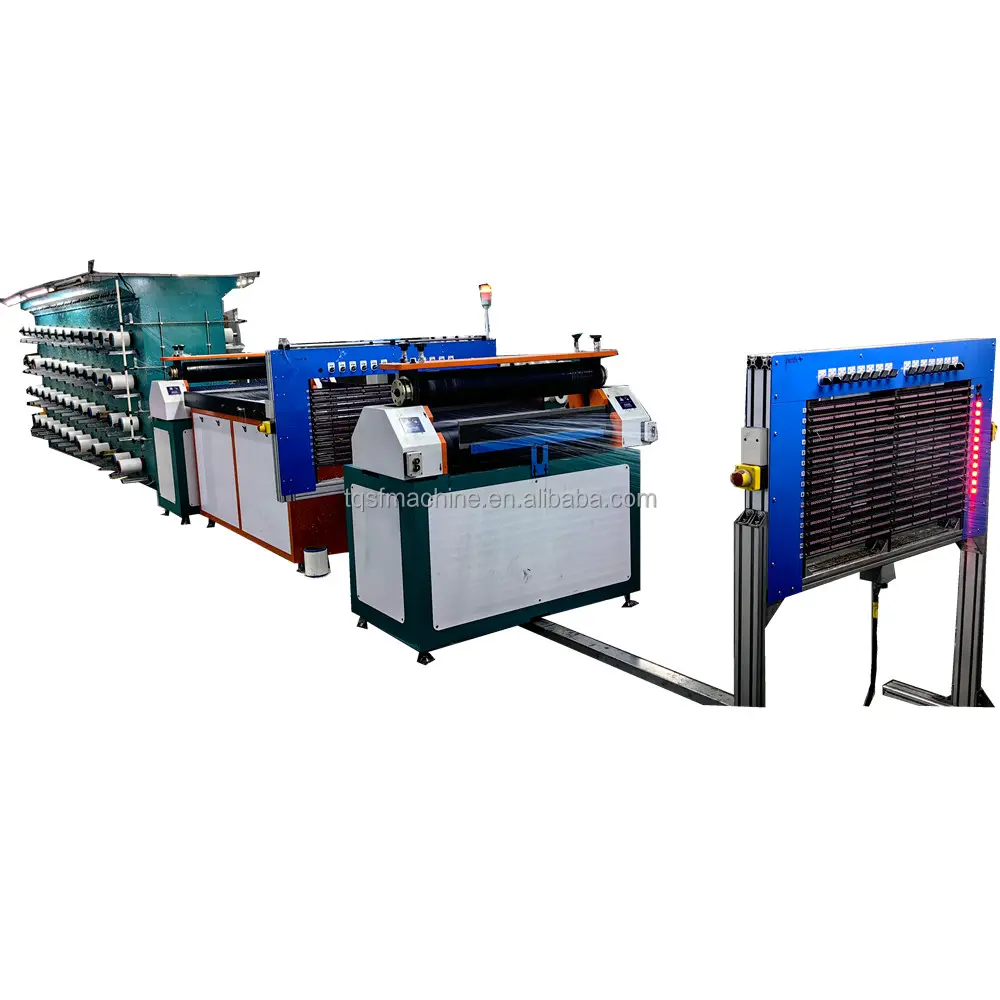 Factory Sale Nylon Polyester Mother Yarn Splitting And Warping Machine For Weaving