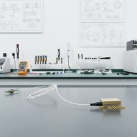 Module laser à fibre optique à largeur de bande étroite 1550 nm à très faible bruit pour systèmes optiques de précision