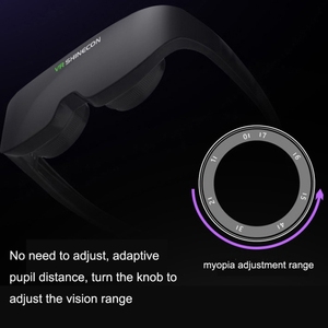 Lunettes de réalité virtuelle 2D ultra-minces AI08 <span class=keywords><strong>2023</strong></span>, réelles 4K HD - Product Image 4