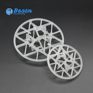 95mm PP PE PVDF <span class=keywords><strong>Flocon</strong></span> <span class=keywords><strong>de</strong></span> <span class=keywords><strong>neige</strong></span> anneau pour tour d'emballage - Product Image 3